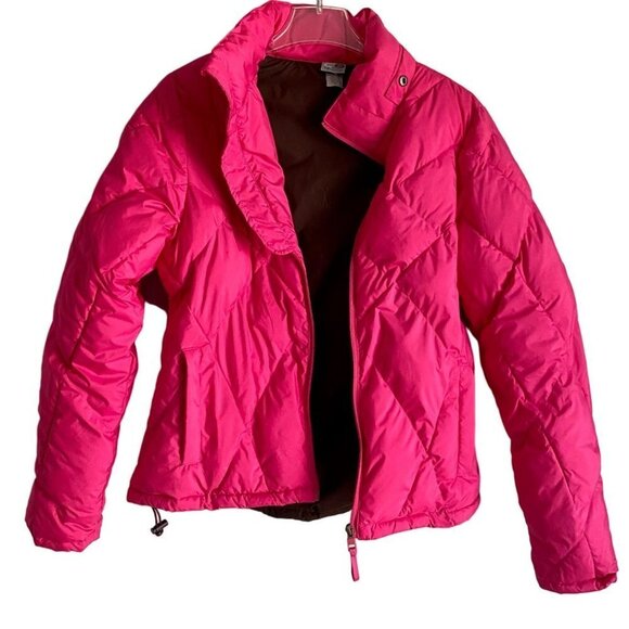 Champion Pink Puffer Jacket Medium - Picture 1 of 11